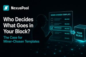 Who Decides What Goes in Your Block? The Case for Miner-Chosen Templates